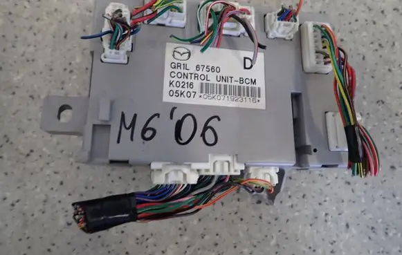 Mazda 6 Trunk lid opening control unit GR1N67560