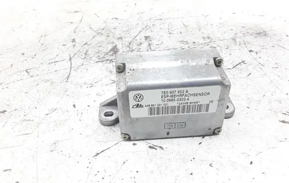 Porsche Cayenne (9PA) ESP acceleration yaw rate sensor 7E0907652
