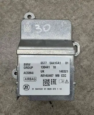 BMW i3 Airbag control unit/module 5A41CA1 65775A41CA1