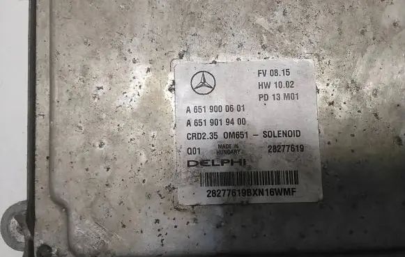Mercedes-Benz Sprinter W906 Engine control unit/module A6519000601 A9069003403 A6519019400