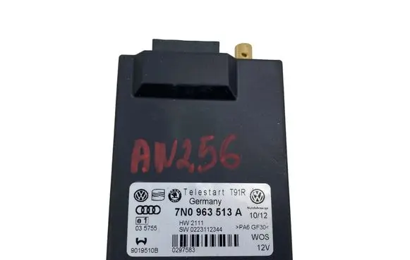 Volkswagen PASSAT CC Auxiliary heating control unit/module 7N0963513A
