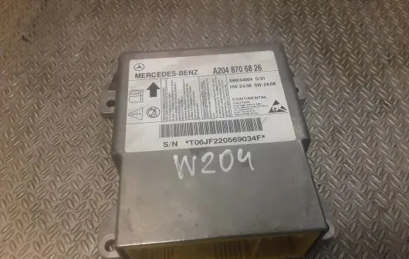 Mercedes-Benz C W204 Airbag control unit/module 2048706826
