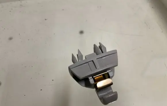 Sun visor clip/hook/bracket