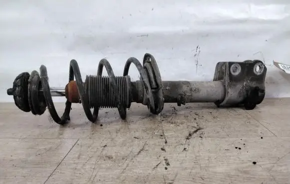 Volkswagen Lupo Front shock absorber with coil spring