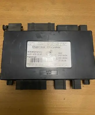 Seat control module