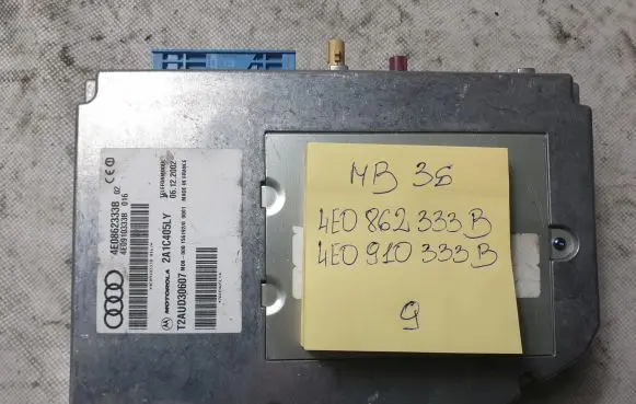 Audi A8 S8 D3 4E Phone control unit/module 4E0862333B