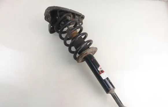 Front shock absorber with coil spring