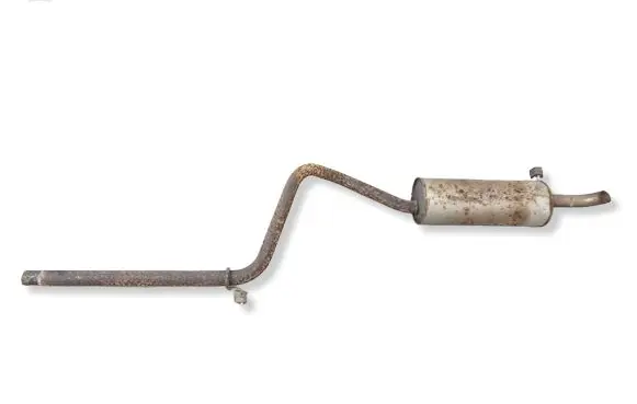 Skoda Fabia Mk3 (NJ) Muffler/silencer 6C0253611L 6C0120F