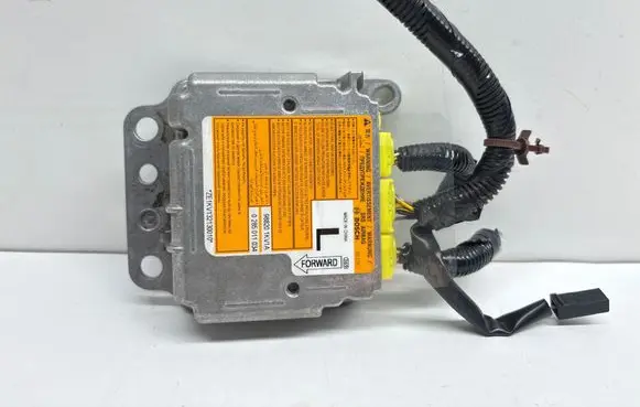 Nissan Juke I F15 Airbag control unit/module 988201KV1A 0285011034