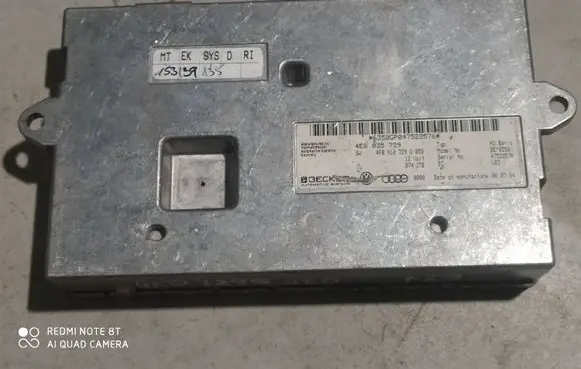 Audi A6 S6 C6 4F MMI control unit 4F0910729Q 4E0035729