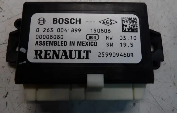 Renault Kadjar Parking PDC control unit/module 259909460R 00008080 150806
