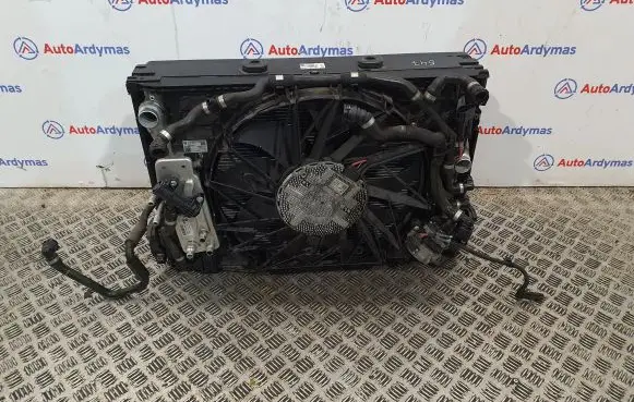 BMW 7 F01 F02 F03 F04 Radiator set 17117570094 17117576827 17117639066
