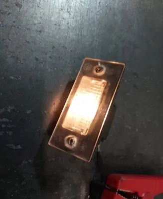 Audi A3 S3 8L Number plate light 8D9943021F