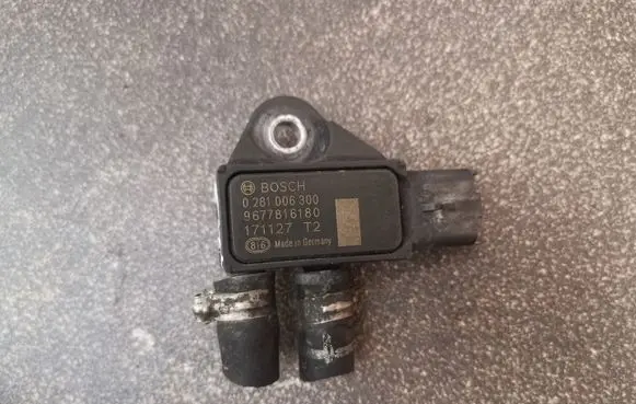 Peugeot Partner Exhaust gas pressure sensor 9677816180 0281006300