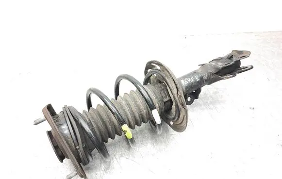 Front shock absorber with coil spring