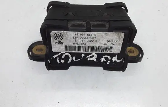 Volkswagen Touran I ESP acceleration yaw rate sensor 1K0907655C 10170103223