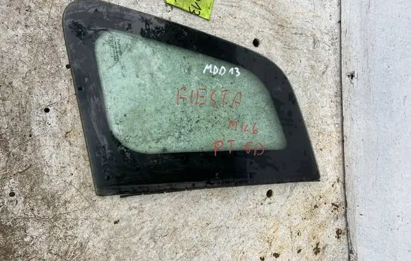 Ford Fiesta Rear door window glass DOT682AS2M3232 43R001583