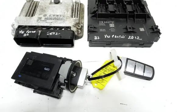 Volkswagen PASSAT B7 Comfort/convenience module 3AA937087F 3C0905843AD 03L907309AEBERTO