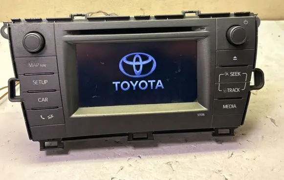 Toyota Prius (XW30) Radio/CD/DVD/GPS head unit 8614047080 CVFS01F14D 57036