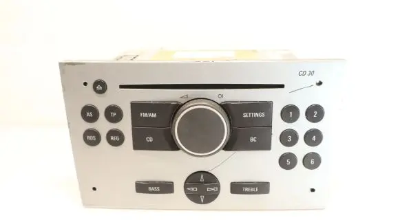 Opel Meriva A Radio/GPS head unit trim 7644222317