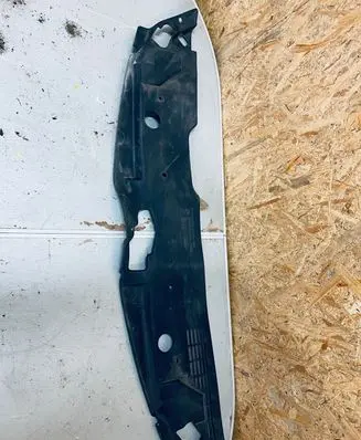 Engine bonnet/hood lock trim molding