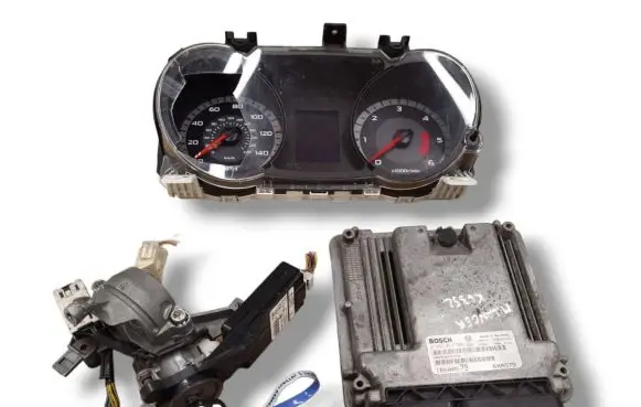 Engine ECU kit and lock set