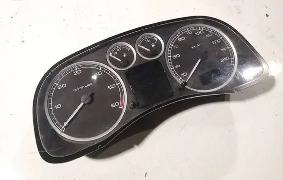 Peugeot 307 Speedometer (instrument cluster) 9646742480