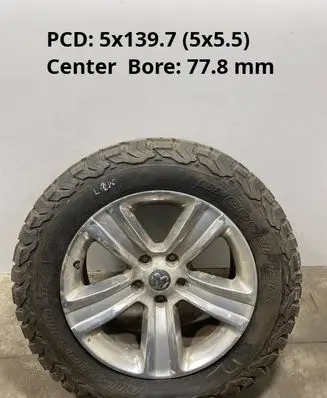 Dodge RAM R20 alloy rim 1UB18TRMAA