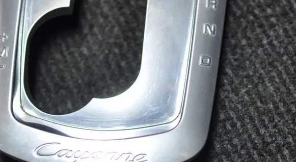 Porsche Cayenne (92A) Gear shifter surround trim plastic 