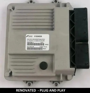 Fiat Grande Punto Other control units/modules 51806505 7160017002