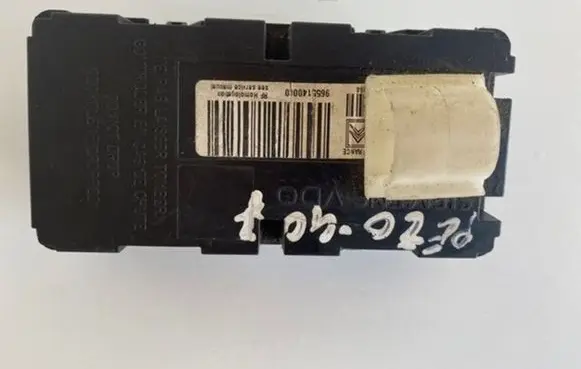Peugeot 407 Tire pressure control unit 9655140080