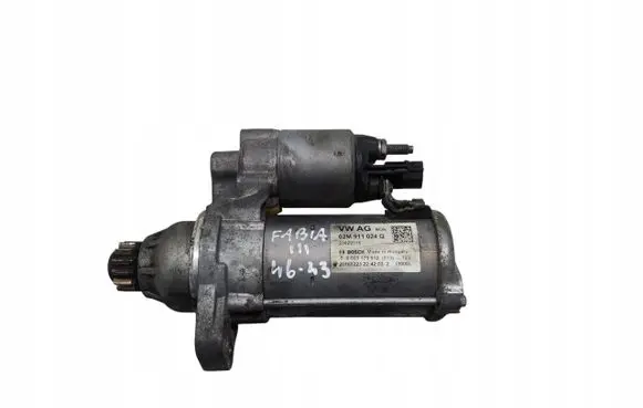 Skoda Fabia Mk3 (NJ) Starter motor 02M911024Q