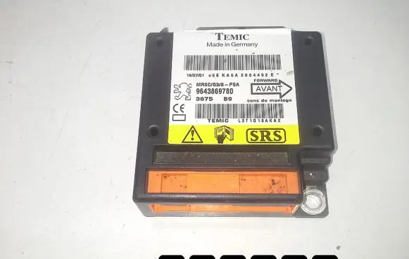 Peugeot 607 Airbag control unit/module 9643869780