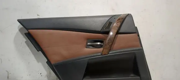 BMW 5 E60 E61 Rear door card panel trim 671202 E344945 7073365