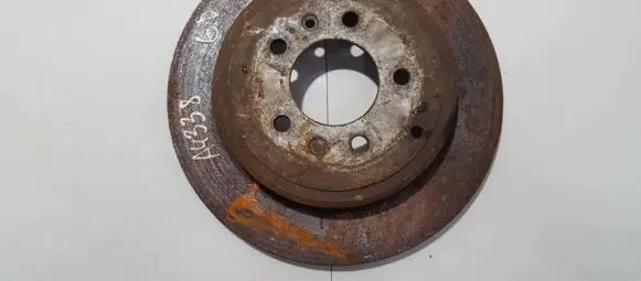 Peugeot 607 Rear brake disc neventiliuojamas