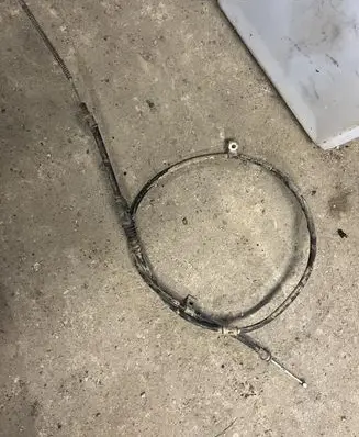 Handbrake/parking brake wiring cable