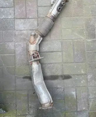 Audi Q7 4M Exhaust manifold 4M0253350CS