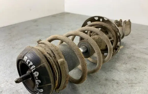 Opel Astra G Front shock absorber with coil spring