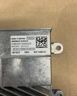 Ford Mustang Mach-E GPS navigation control unit/module MU5T-14G650-ACD