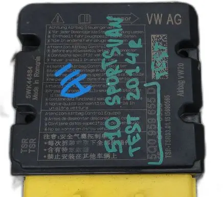 Volkswagen Golf Sportsvan Trunk lid opening control unit 5Q0959655D
