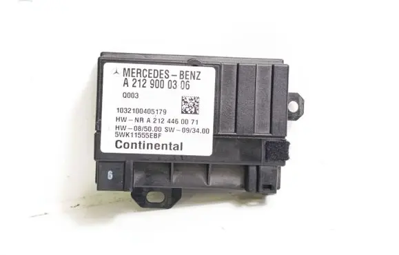 Mercedes-Benz E W212 Fuel injection pump control unit/module A2129000306