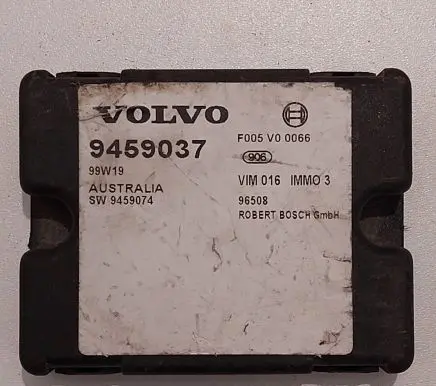 Volvo S70 V70 V70 XC Immobilizer control unit/module 9459037 F005V00066 9459074