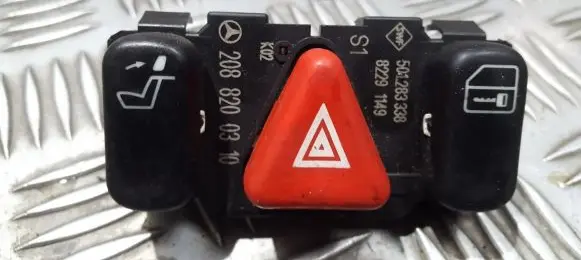 Mercedes-Benz CLK A208 C208 Hazard light switch 2088200310 501283338