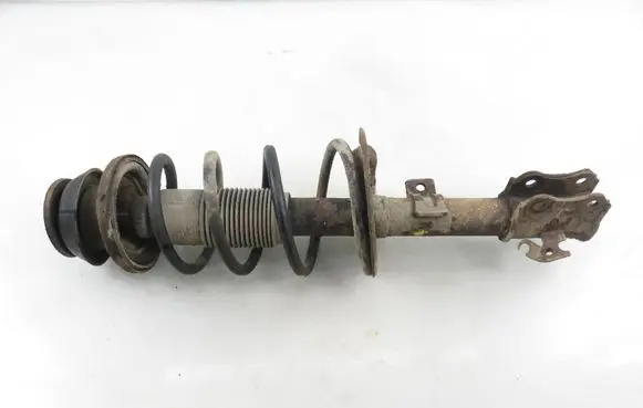Opel Agila B Front shock absorber with coil spring 
