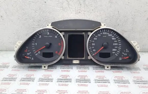 Audi A6 S6 C6 4F Speedometer (instrument cluster) 