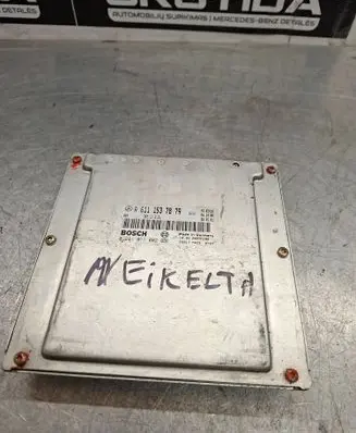 Mercedes-Benz C W203 Engine control unit/module A6111537879 28RTF186 0281011002