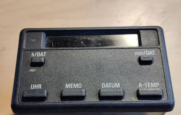 BMW 5 E34 Screen/display/small screen 62131374288