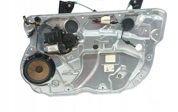 Volkswagen Polo IV 9N3 Front window lifting mechanism without motor 6Y2959801
