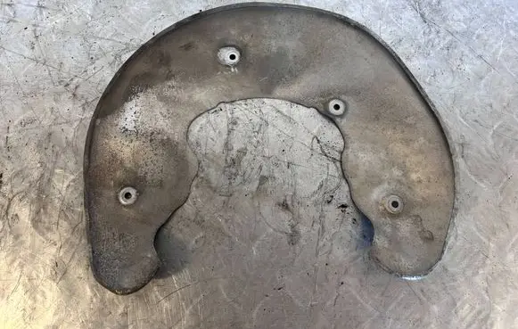 Audi S5 Facelift Front brake disc dust cover plate 8K0615312H