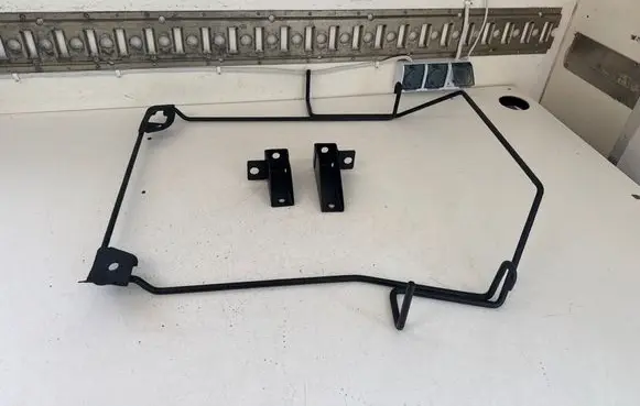 Opel Vivaro Spare wheel mounting bracket 059860A 66497